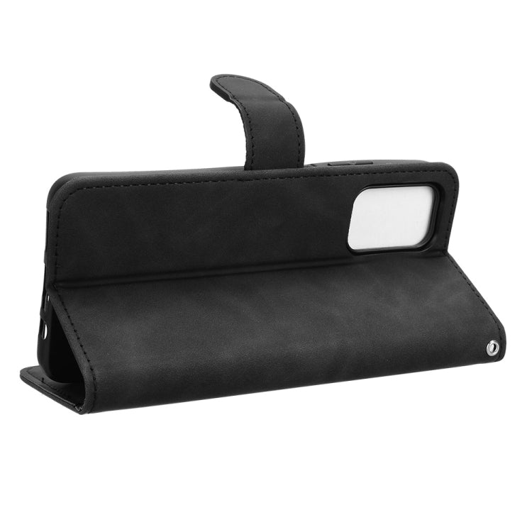For Motorola Moto G35 Skin Feel Magnetic Flip Leather Phone Case