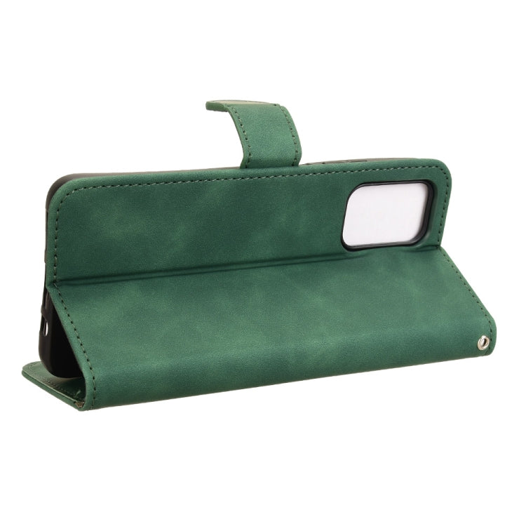 For Motorola Moto G35 Skin Feel Magnetic Flip Leather Phone Case