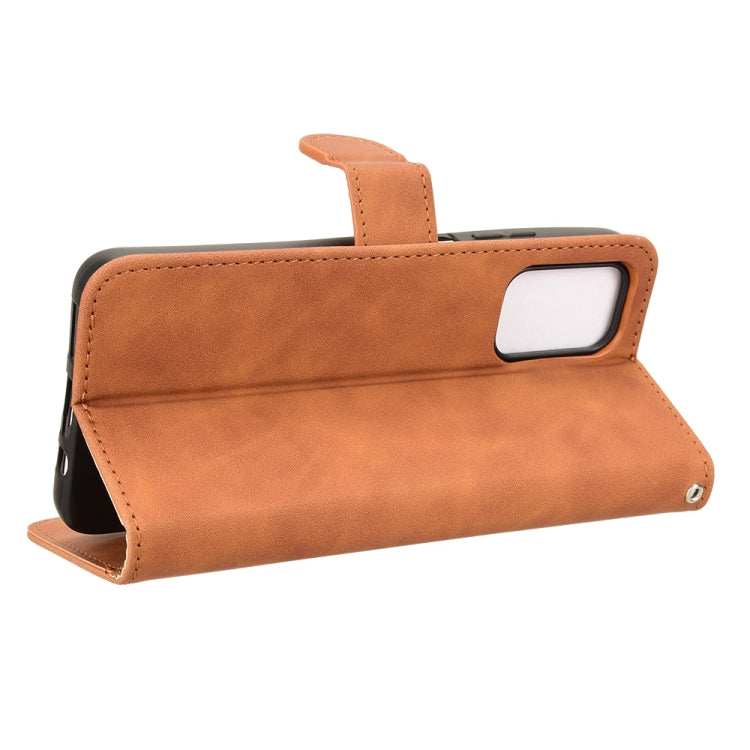 For Motorola Moto G35 Skin Feel Magnetic Flip Leather Phone Case