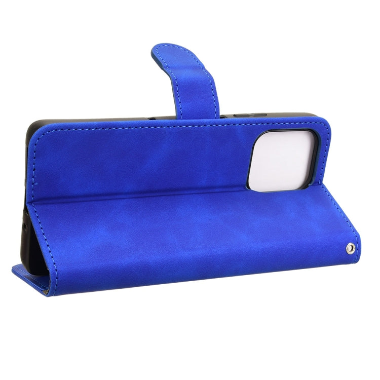 For Motorola Moto G75 5G Skin Feel Magnetic Flip Leather Phone Case