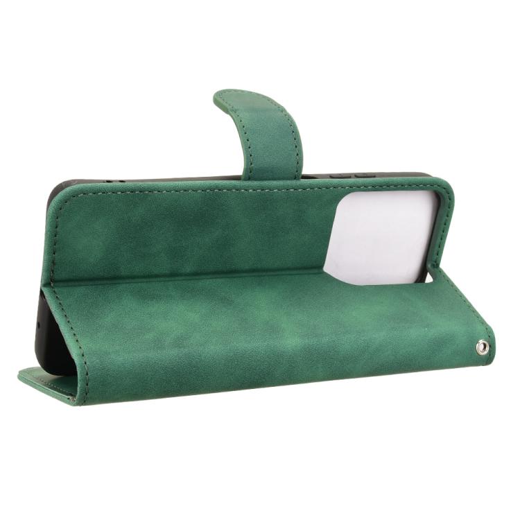 For Motorola Moto G15 4G Skin Feel Magnetic Flip Leather Phone Case