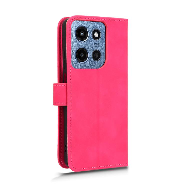 For Motorola Moto G 5G 2025 Skin Feel Magnetic Flip Leather Phone Case