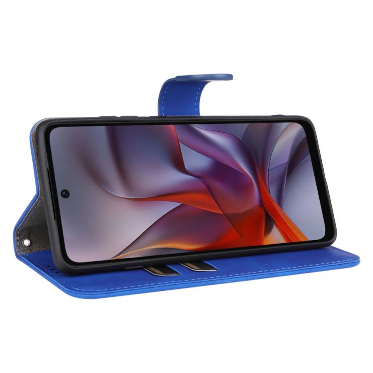 For Motorola Edge 5G 2025 Skin Feel Magnetic Flip Leather Phone Case