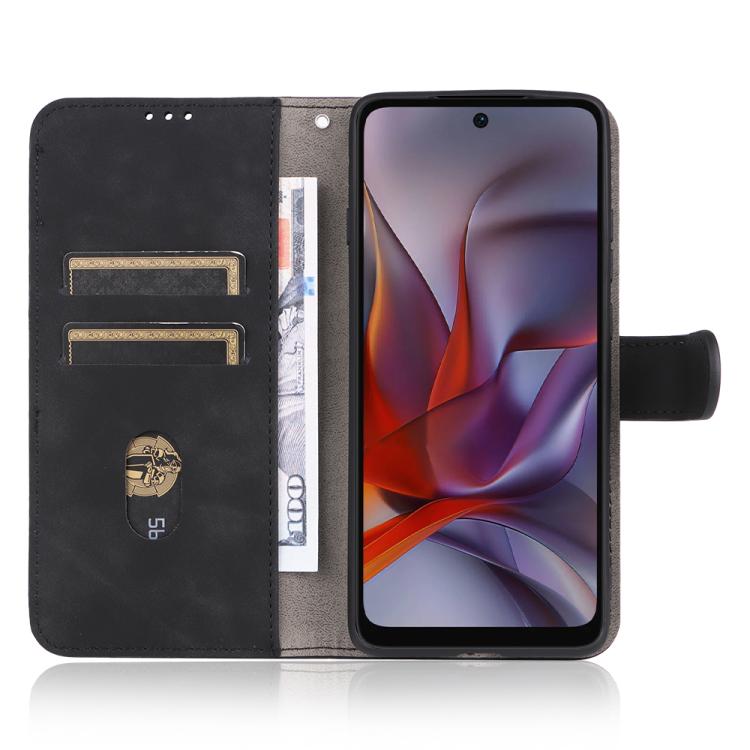 For Motorola Edge 60 Fusion Skin Feel Magnetic Flip Leather Phone Case