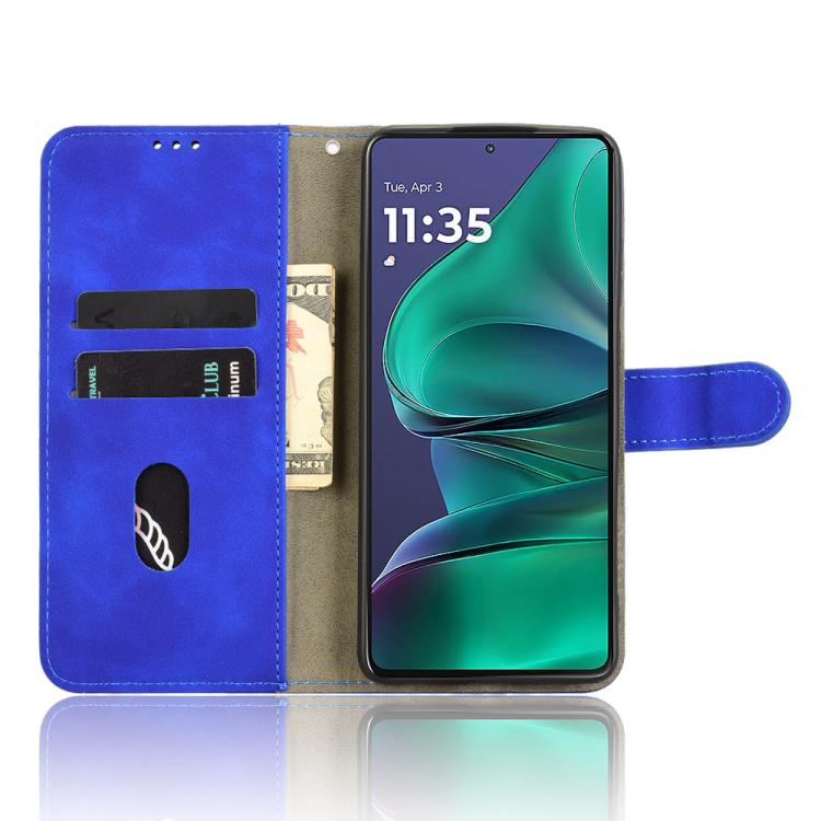 For Motorola Moto G Stylus 5G 2025 Skin Feel Magnetic Flip Leather Phone Case