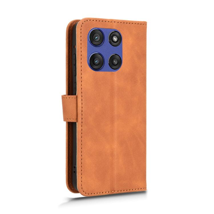 For Motorola Moto G Stylus 5G 2025 Skin Feel Magnetic Flip Leather Phone Case