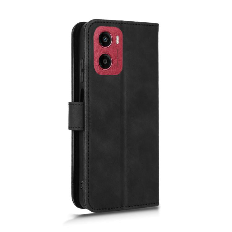 For Motorola Moto G05 / E15 Skin Feel Magnetic Flip Leather Phone Case