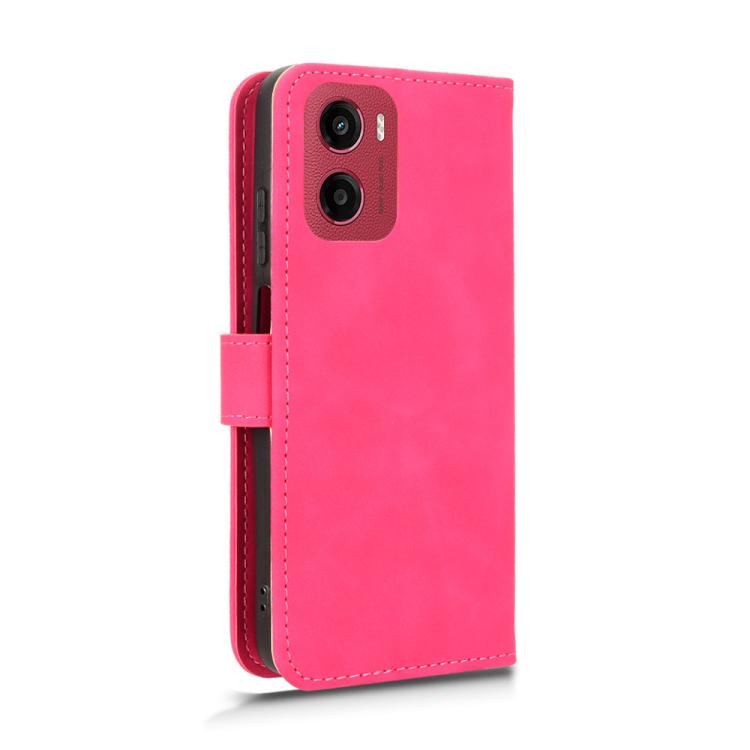 For Motorola Moto G05 / E15 Skin Feel Magnetic Flip Leather Phone Case