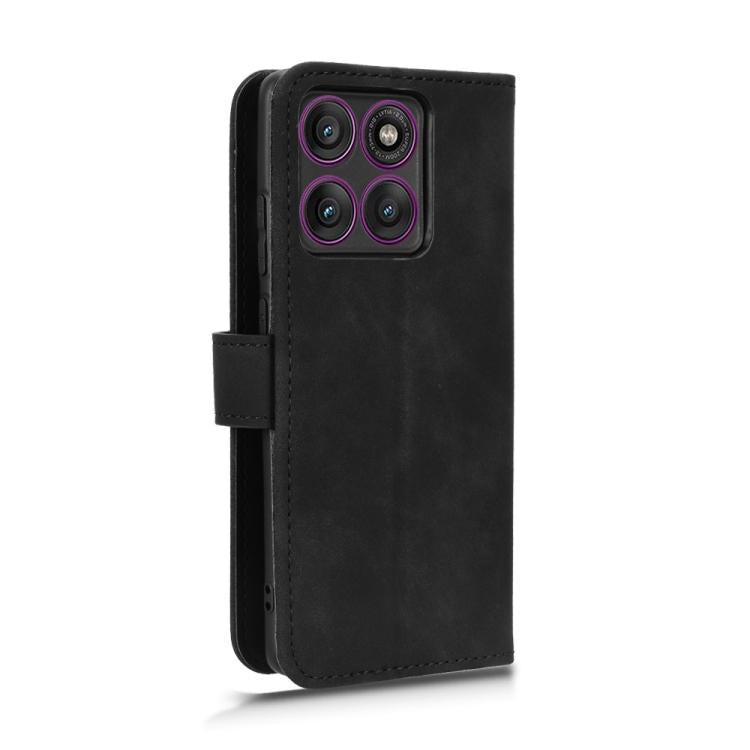 For Motorola Edge 60 Pro Skin Feel Magnetic Flip Leather Phone Case