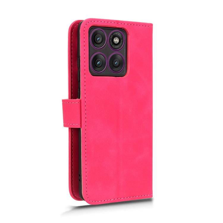 For Motorola Edge 60 Pro Skin Feel Magnetic Flip Leather Phone Case