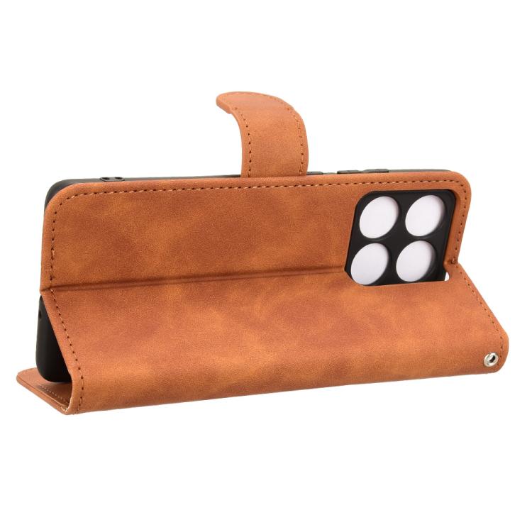 For Motorola Edge 60 Pro Skin Feel Magnetic Flip Leather Phone Case