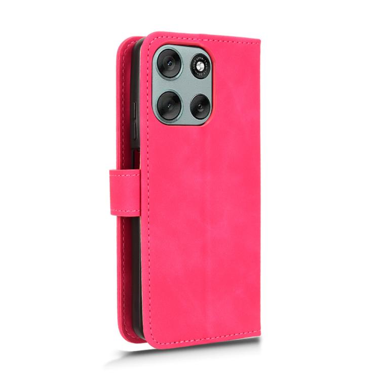 For Motorola Moto G56 5G Skin Feel Magnetic Flip Leather Phone Case