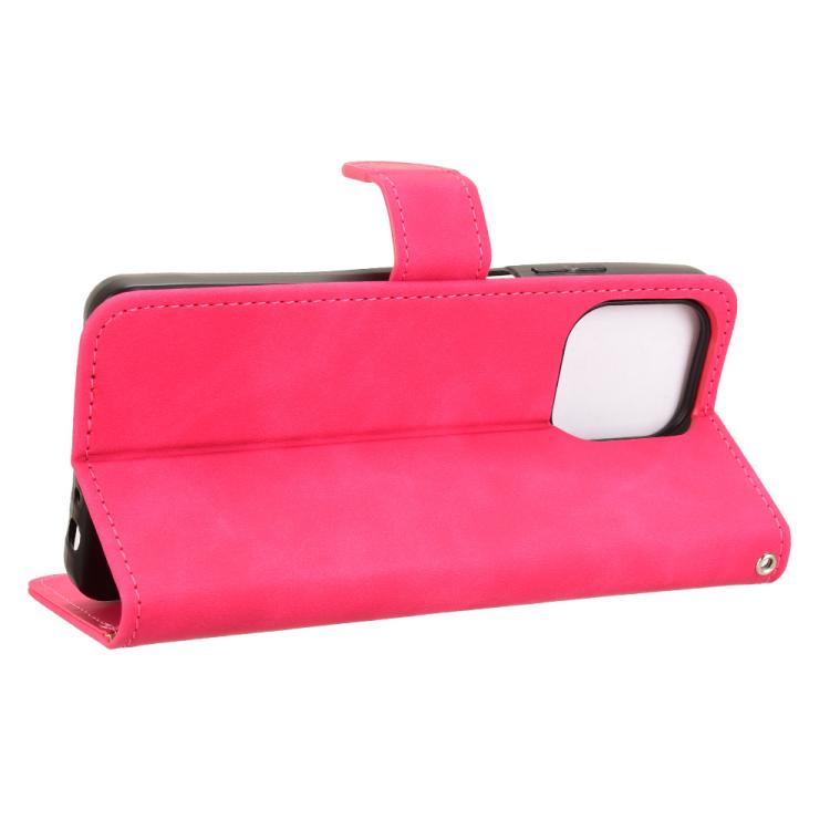 For Motorola Moto G56 5G Skin Feel Magnetic Flip Leather Phone Case