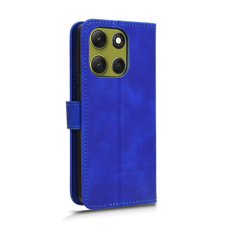 For Motorola Moto G86 5G Skin Feel Magnetic Flip Leather Phone Case