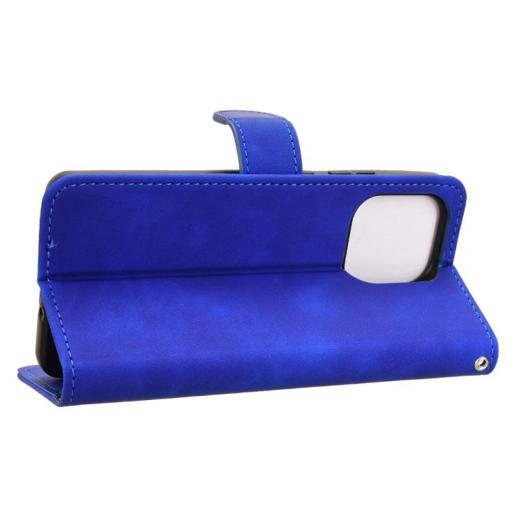 For Motorola Moto G86 5G Skin Feel Magnetic Flip Leather Phone Case