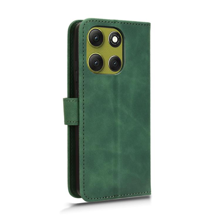 For Motorola Moto G86 5G Skin Feel Magnetic Flip Leather Phone Case