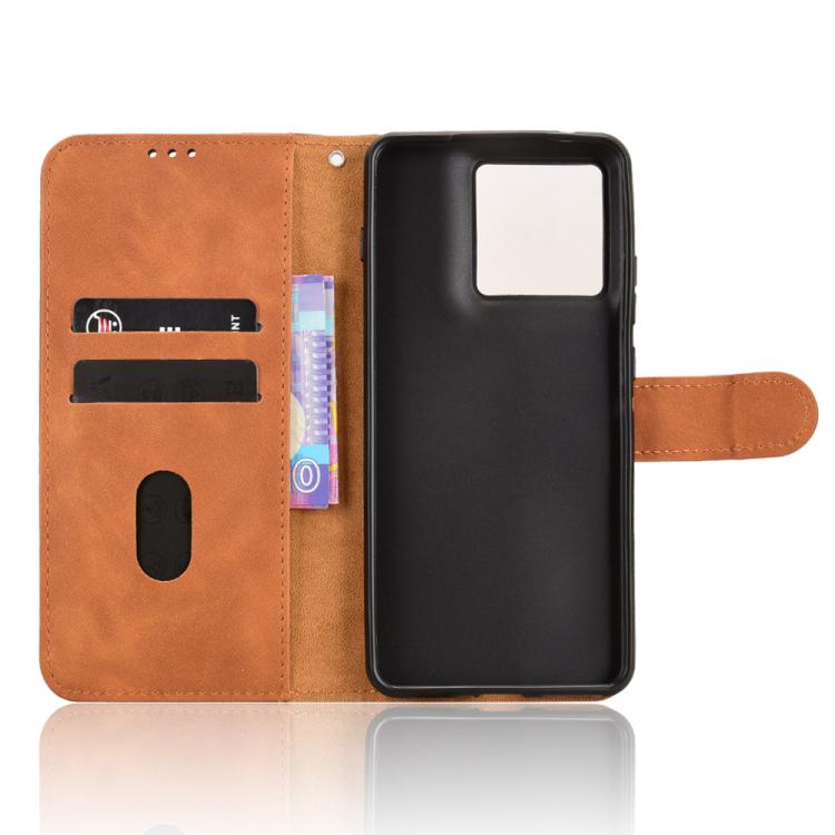 For Motorola Edge 70 5G Skin Feel Magnetic Flip Leather Phone Case