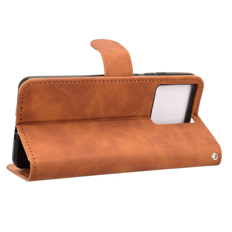 For Motorola Edge 70 5G Skin Feel Magnetic Flip Leather Phone Case