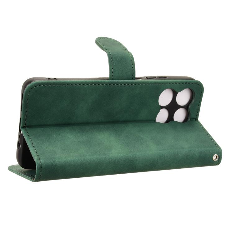 For Motorola Moto G67 Power 5G Skin Feel Magnetic Flip Leather Phone Case