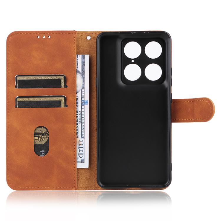 For Motorola Moto X70 Air Pro 5G Skin Feel Magnetic Flip Leather Phone Case
