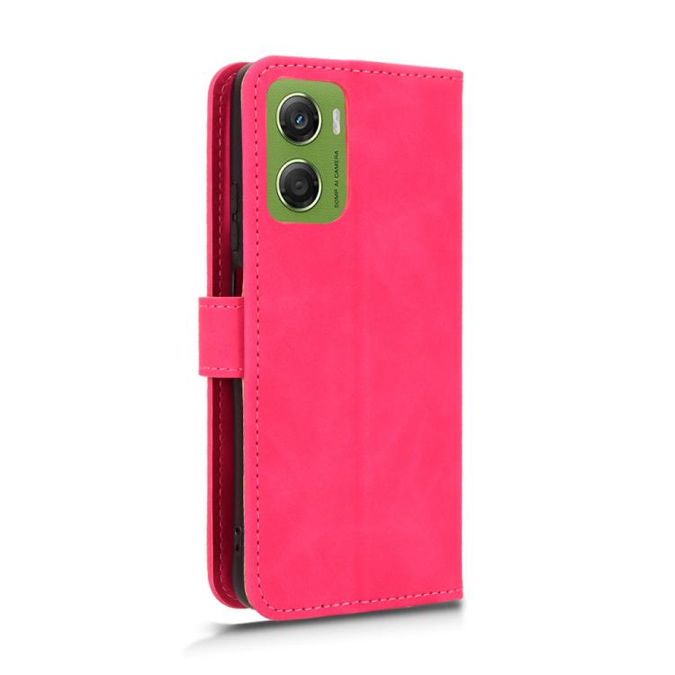 For Motorola Moto G06 / G06 Power Skin Feel Magnetic Flip Leather Phone Case