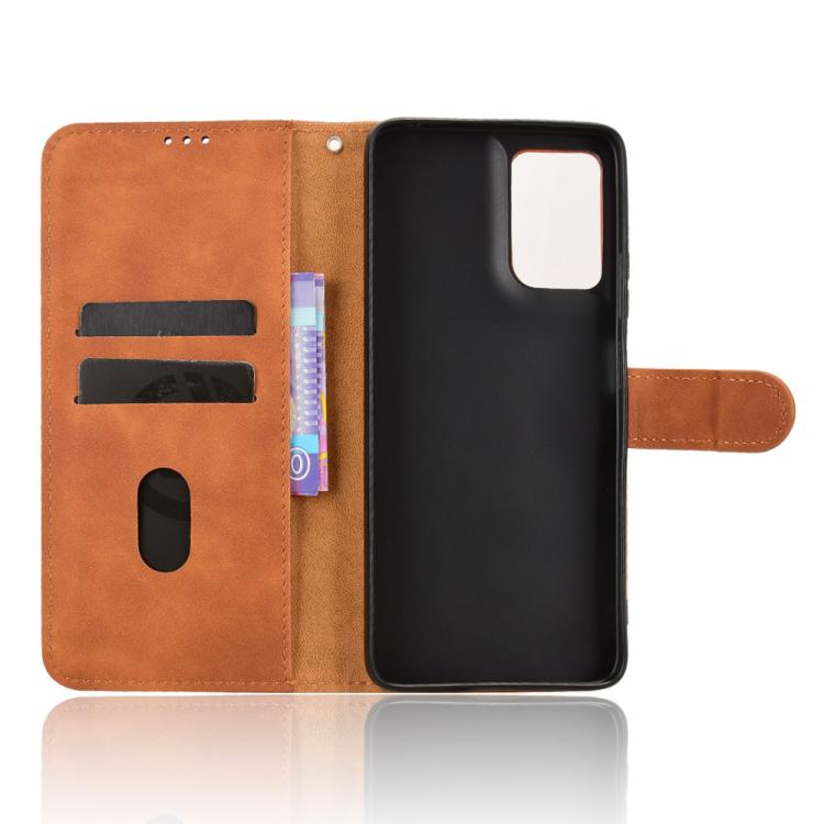 For Motorola Moto G06 / G06 Power Skin Feel Magnetic Flip Leather Phone Case