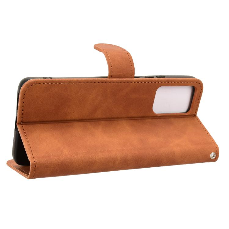 For Motorola Moto G06 / G06 Power Skin Feel Magnetic Flip Leather Phone Case