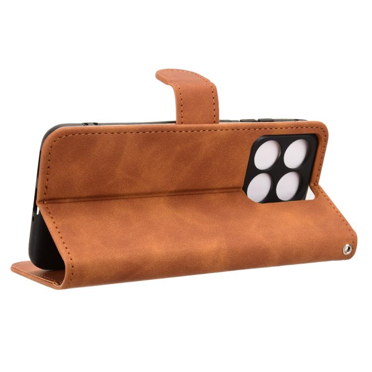 For Motorola Edge 70 Fusion Skin Feel Magnetic Flip Leather Phone Case