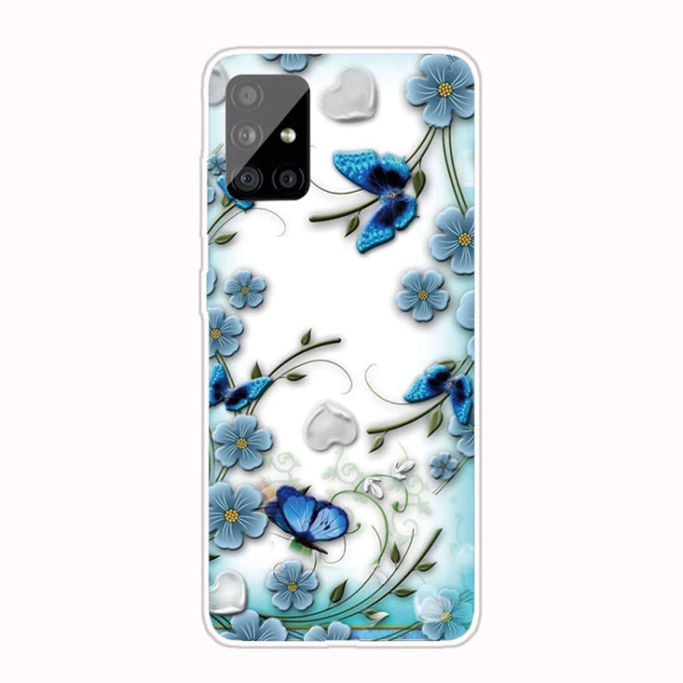 For Samsung Galaxy A71 Shockproof Painted TPU Protective Case