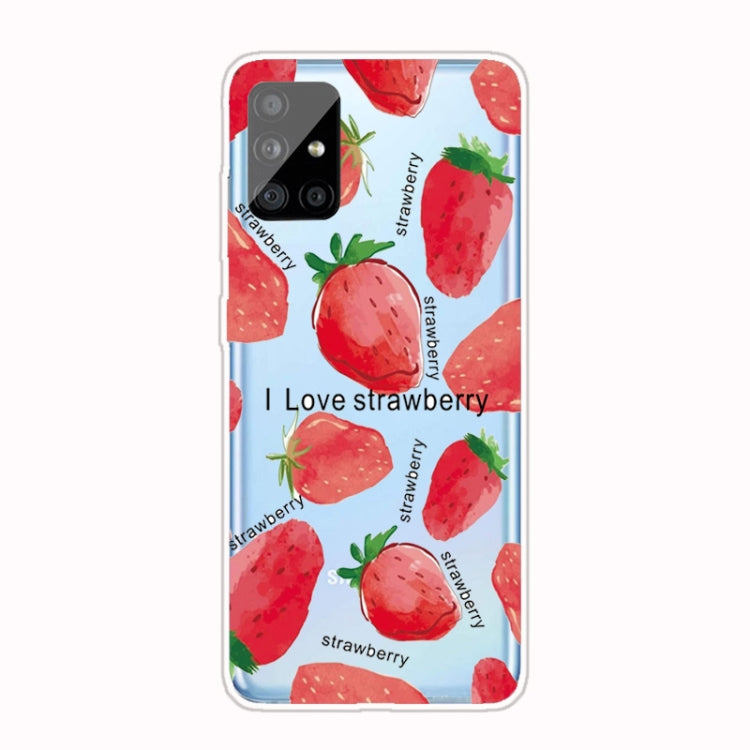 For Samsung Galaxy A71 Shockproof Painted TPU Protective Case