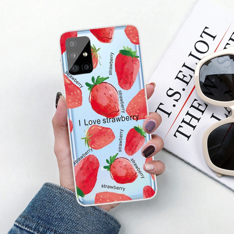 For Samsung Galaxy A71 Shockproof Painted TPU Protective Case