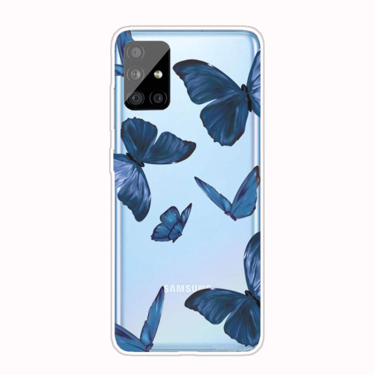 For Samsung Galaxy A71 Shockproof Painted TPU Protective Case