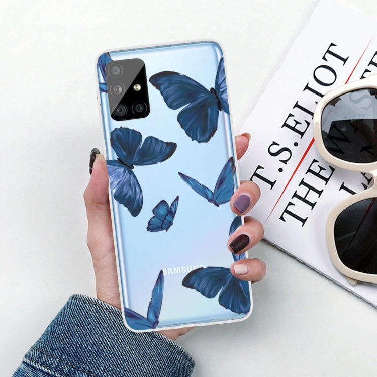 For Samsung Galaxy A71 Shockproof Painted TPU Protective Case