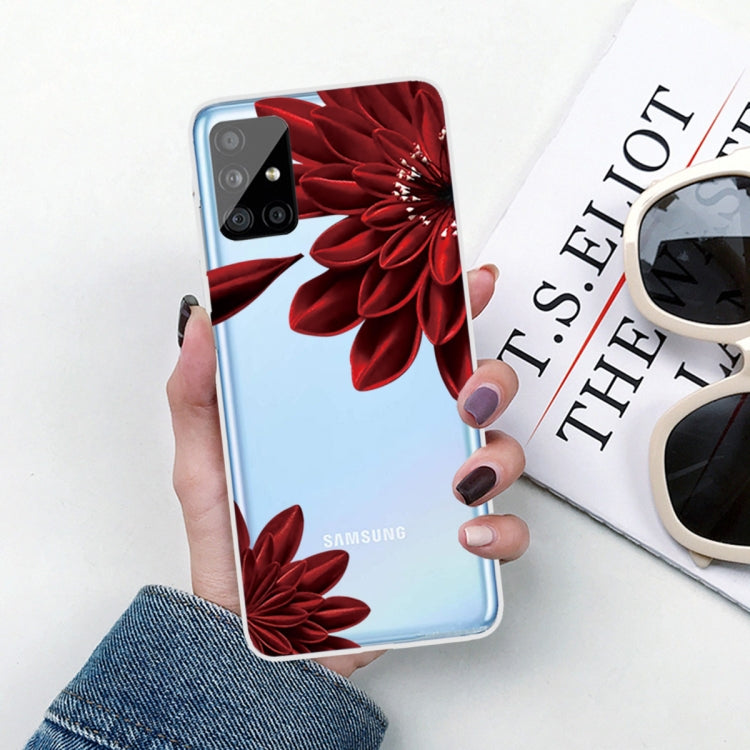 For Samsung Galaxy A71 Shockproof Painted TPU Protective Case