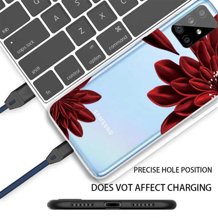 For Samsung Galaxy A71 Shockproof Painted TPU Protective Case