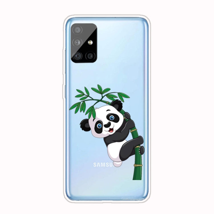 For Samsung Galaxy A71 Shockproof Painted TPU Protective Case