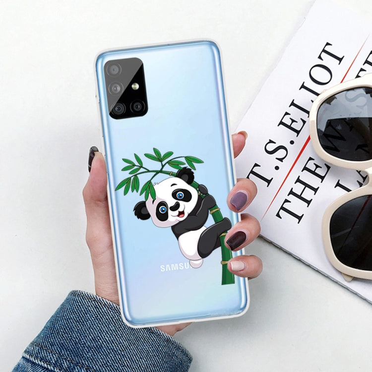 For Samsung Galaxy A71 Shockproof Painted TPU Protective Case