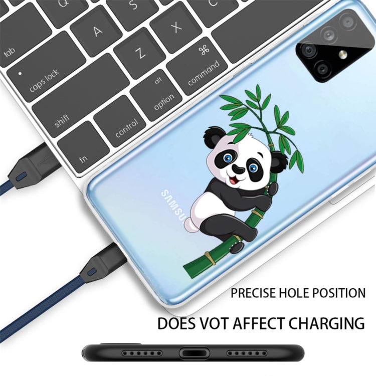 For Samsung Galaxy A71 Shockproof Painted TPU Protective Case
