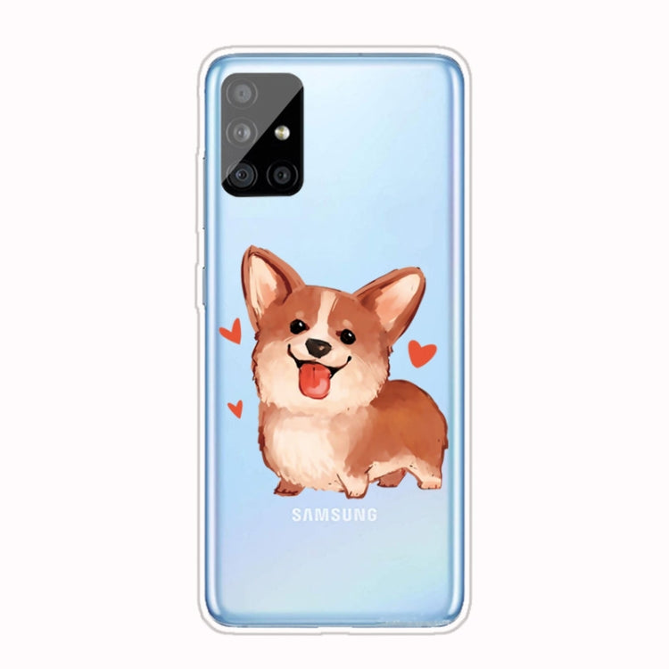 For Samsung Galaxy A71 Shockproof Painted TPU Protective Case