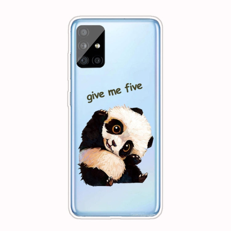 For Samsung Galaxy A71 Shockproof Painted TPU Protective Case