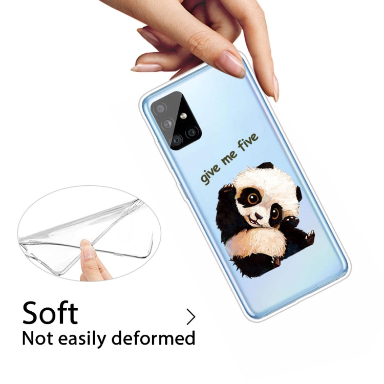 For Samsung Galaxy A71 Shockproof Painted TPU Protective Case