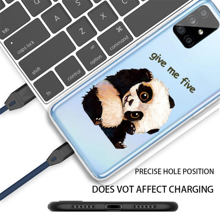 For Samsung Galaxy A71 Shockproof Painted TPU Protective Case