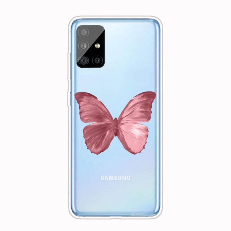 For Samsung Galaxy A71 Shockproof Painted TPU Protective Case