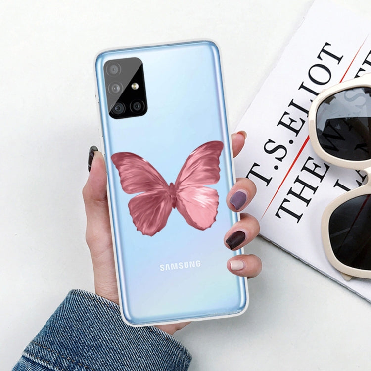 For Samsung Galaxy A71 Shockproof Painted TPU Protective Case