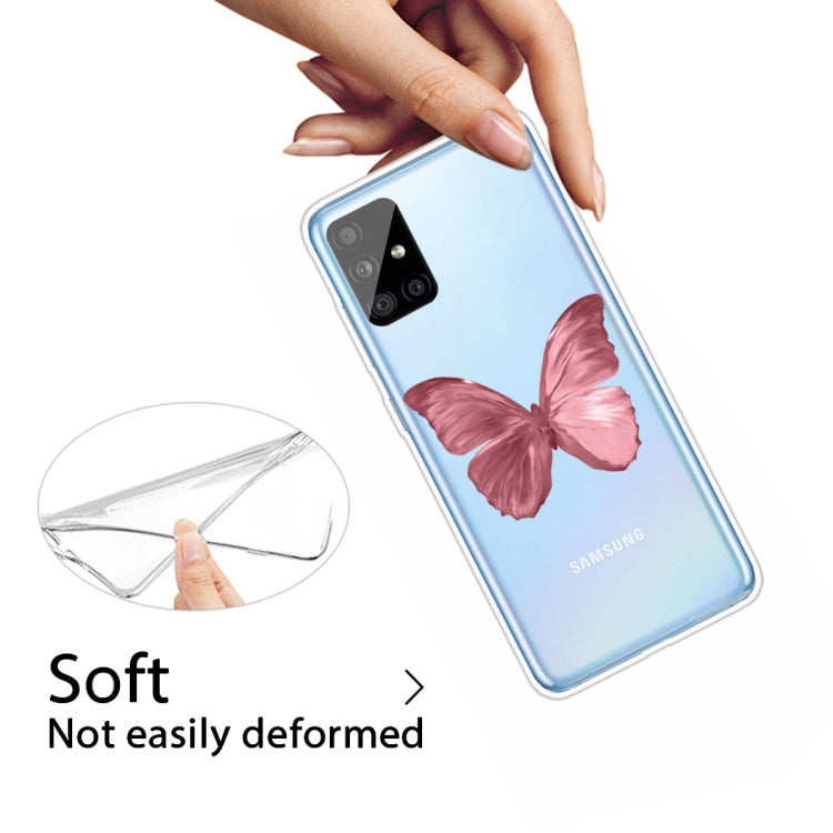 For Samsung Galaxy A71 Shockproof Painted TPU Protective Case