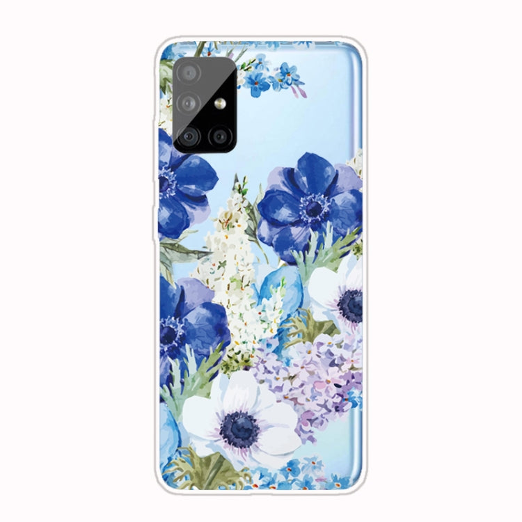 For Samsung Galaxy A71 Shockproof Painted TPU Protective Case