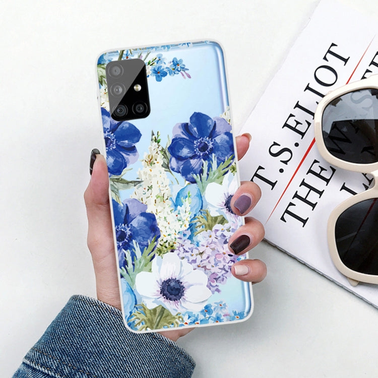 For Samsung Galaxy A71 Shockproof Painted TPU Protective Case