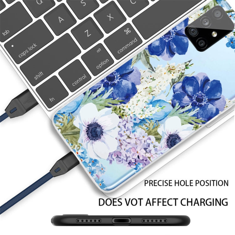 For Samsung Galaxy A71 Shockproof Painted TPU Protective Case