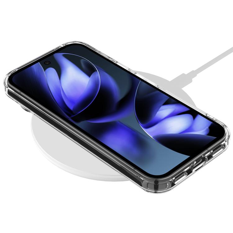For Google Pixel 10 MagSafe Clear Acrylic PC Hybrid TPU Phone Case - Transparent