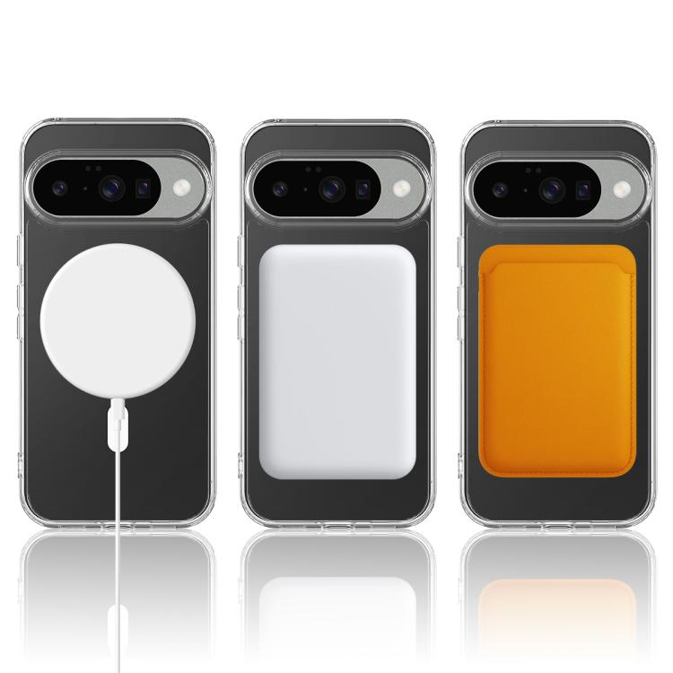 For Google Pixel 10 MagSafe Clear Acrylic PC Hybrid TPU Phone Case - Transparent